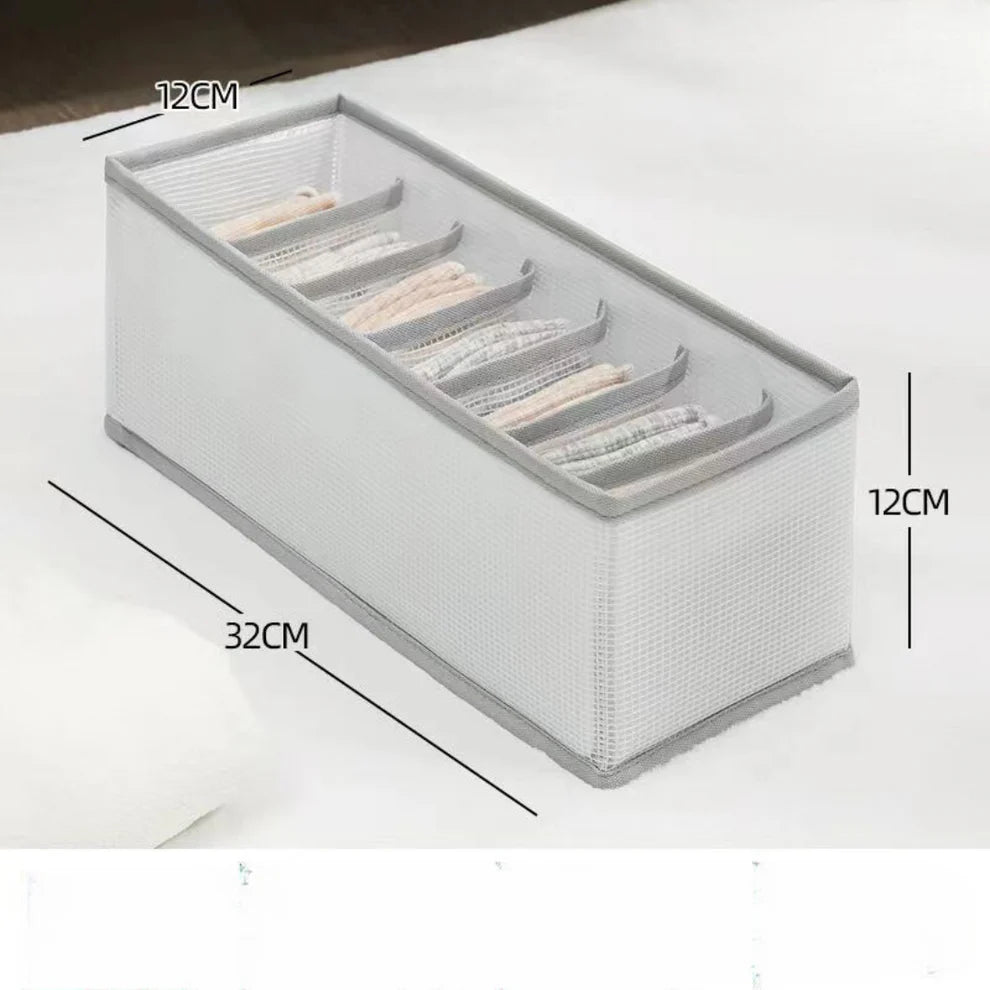 Aufbewahrungsboxen Kleidung – faltbare Organizer mit Fächern für Schrank & Kleiderschrank