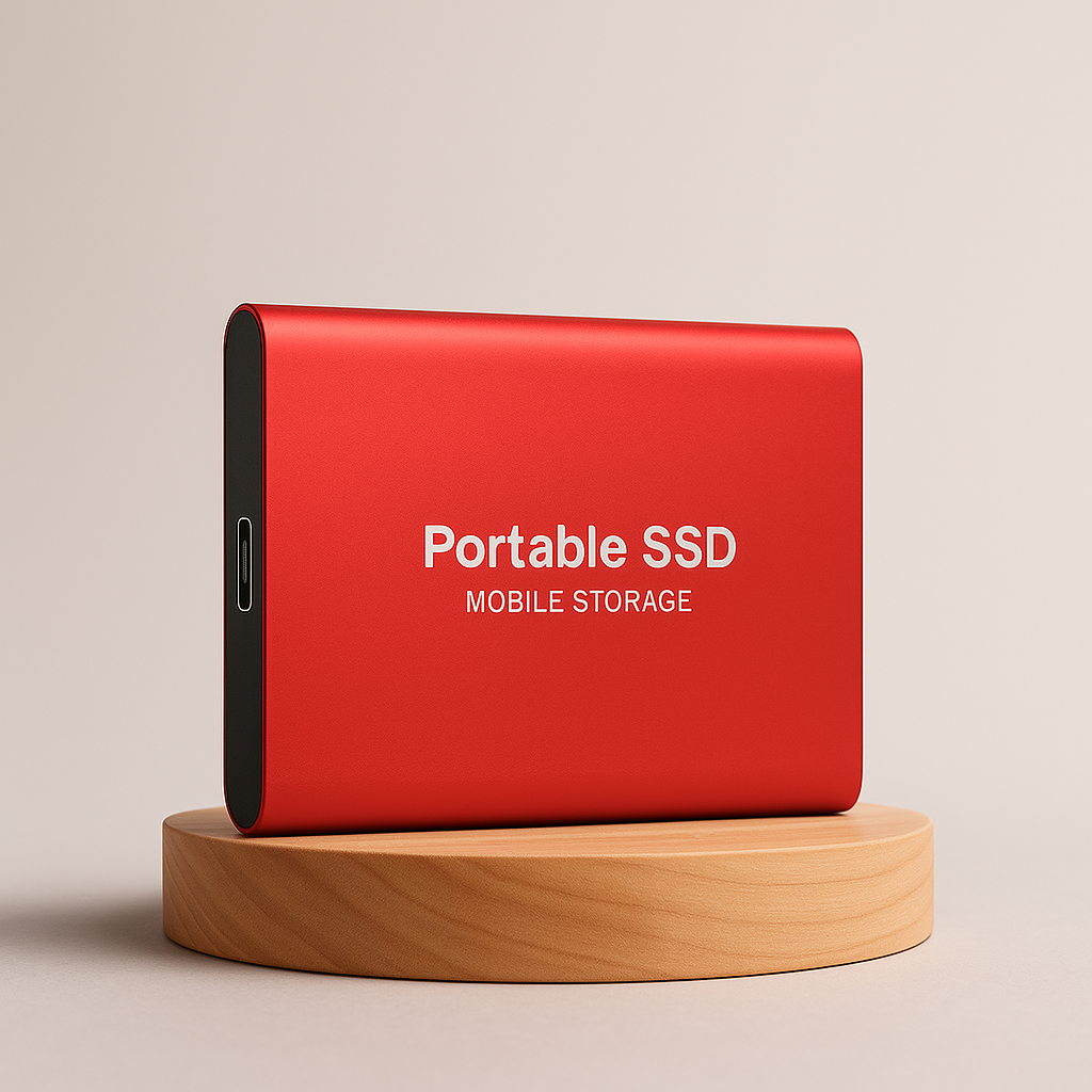 Tragbare SSD mit USB-C – Externe Hochgeschwindigkeitsfestplatte für PC, Mac & Konsole