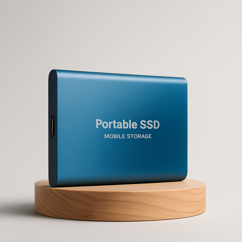 Tragbare SSD mit USB-C – Externe Hochgeschwindigkeitsfestplatte für PC, Mac & Konsole