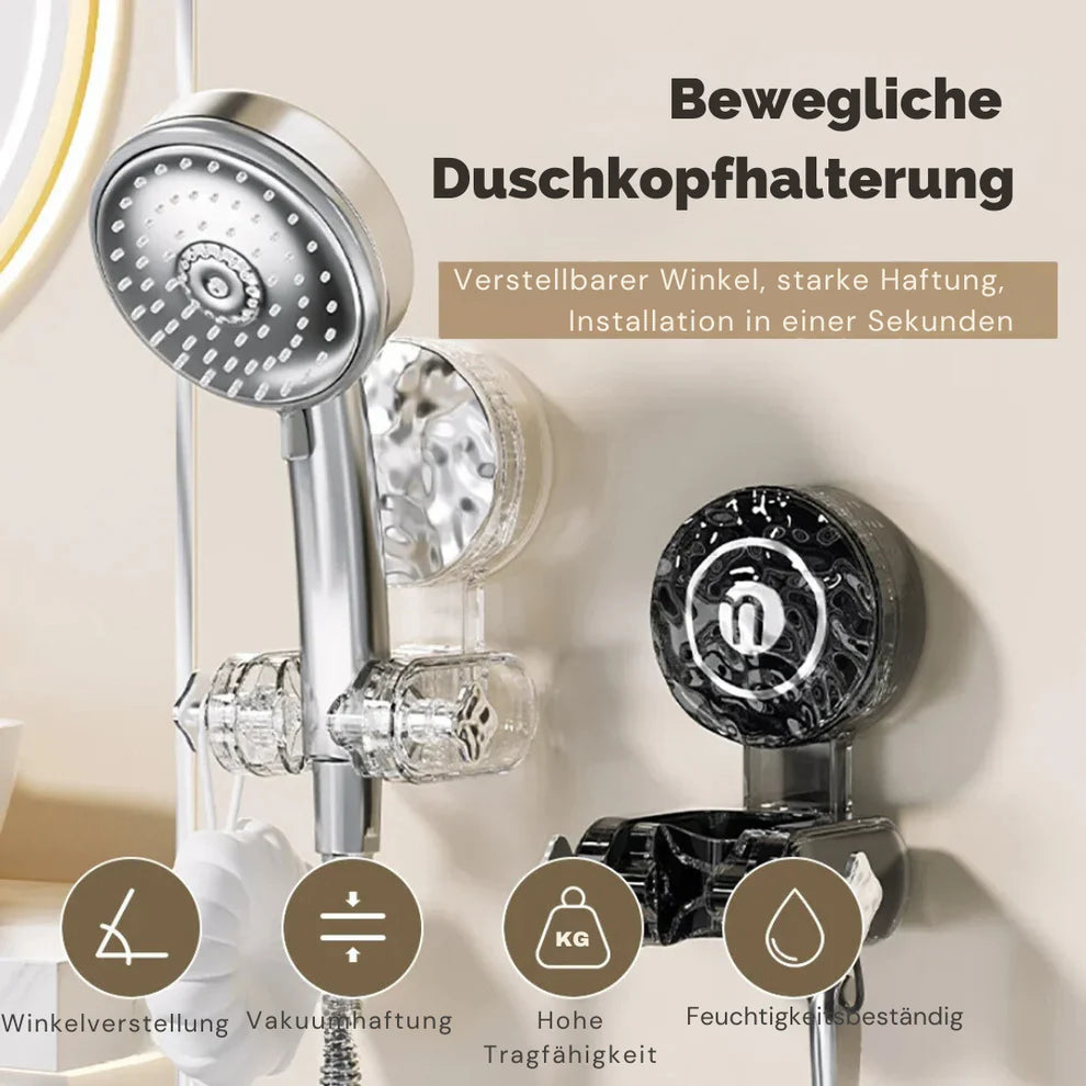 Duschkopf-Halterung – universell & verstellbar, einfache Wandmontage ohne Bohren