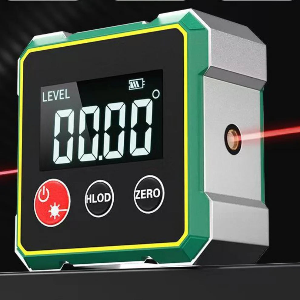 Digitaler Neigungsmesser mit Laser – Präziser Winkelmesser für Handwerk & Bau