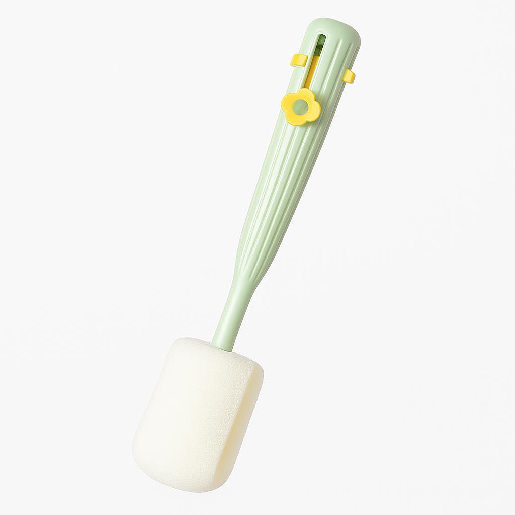 Flaschenbürste mit langem Griff – Küchenreiniger für Gläser, Becher & Babyflaschen