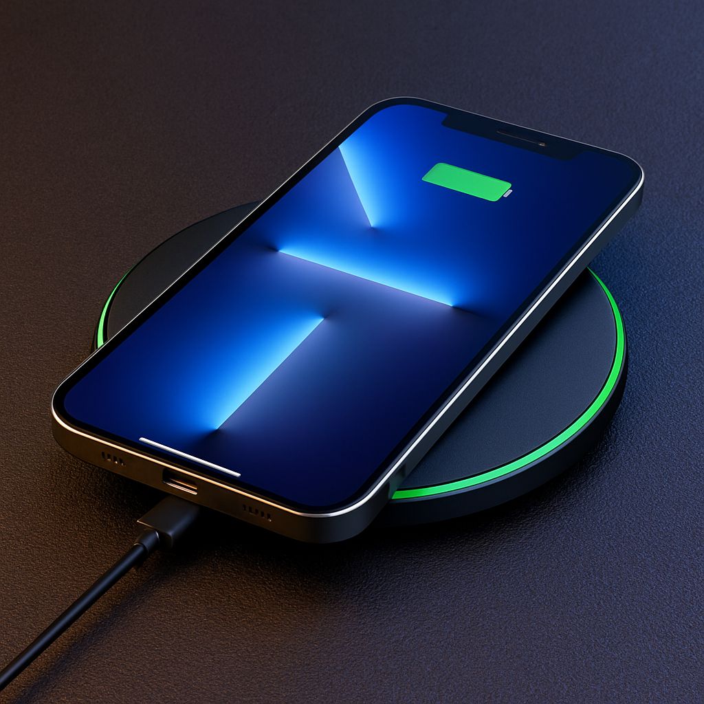 Kabelloses Ladegerät 30W – Wireless Charger mit USB-C & Schnellladefunktion