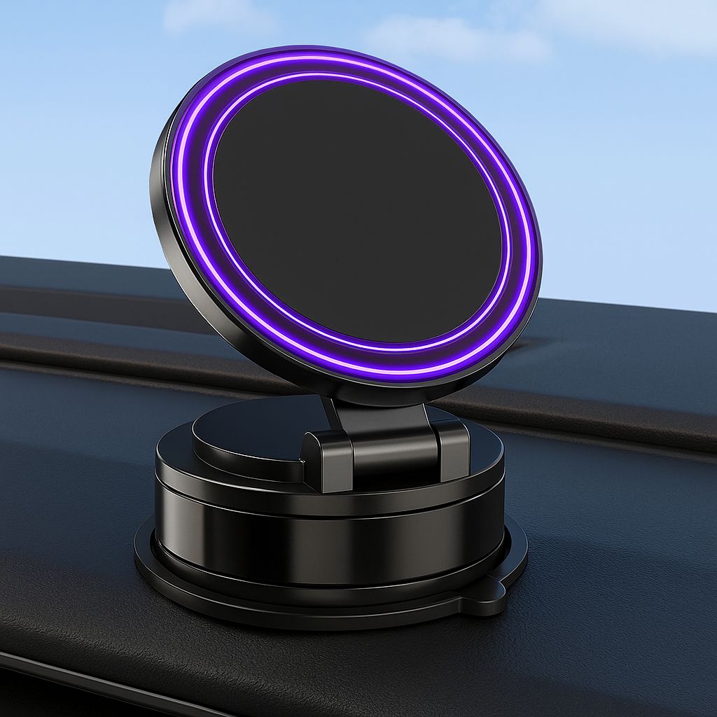Magnetische Handyhalterung Auto – 360° drehbar, starker Halt, einfache Montage