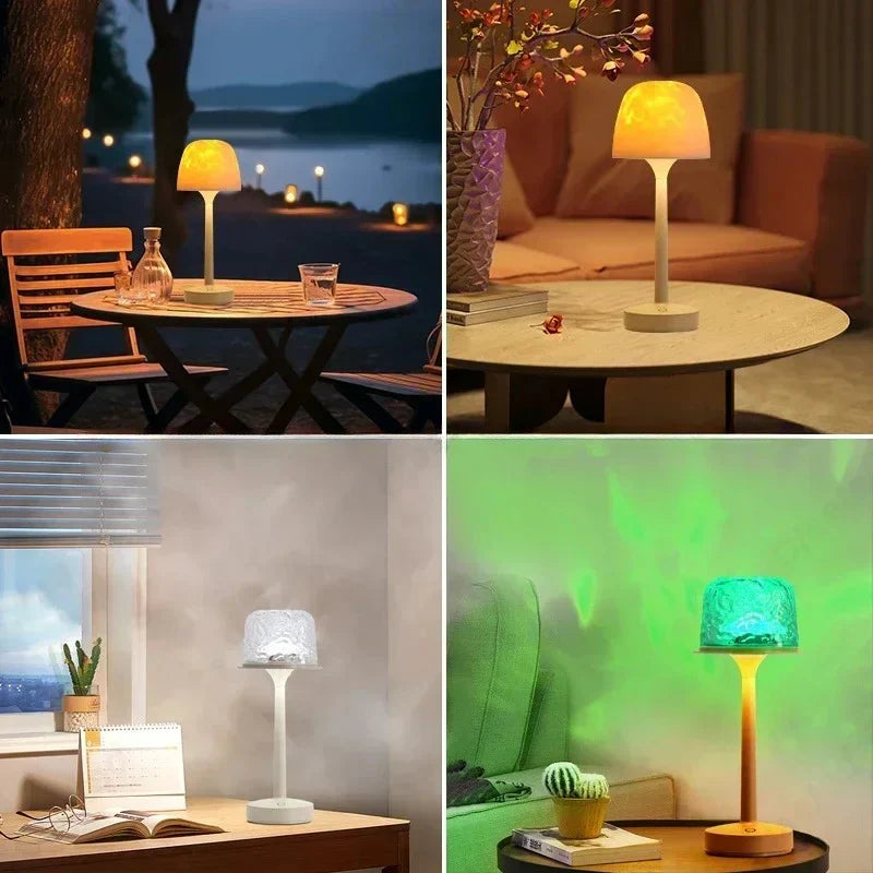 LED Tischlampe mit Fernbedienung – Farbwechsel, dimmbar & dekorative Stimmungsbeleuchtung