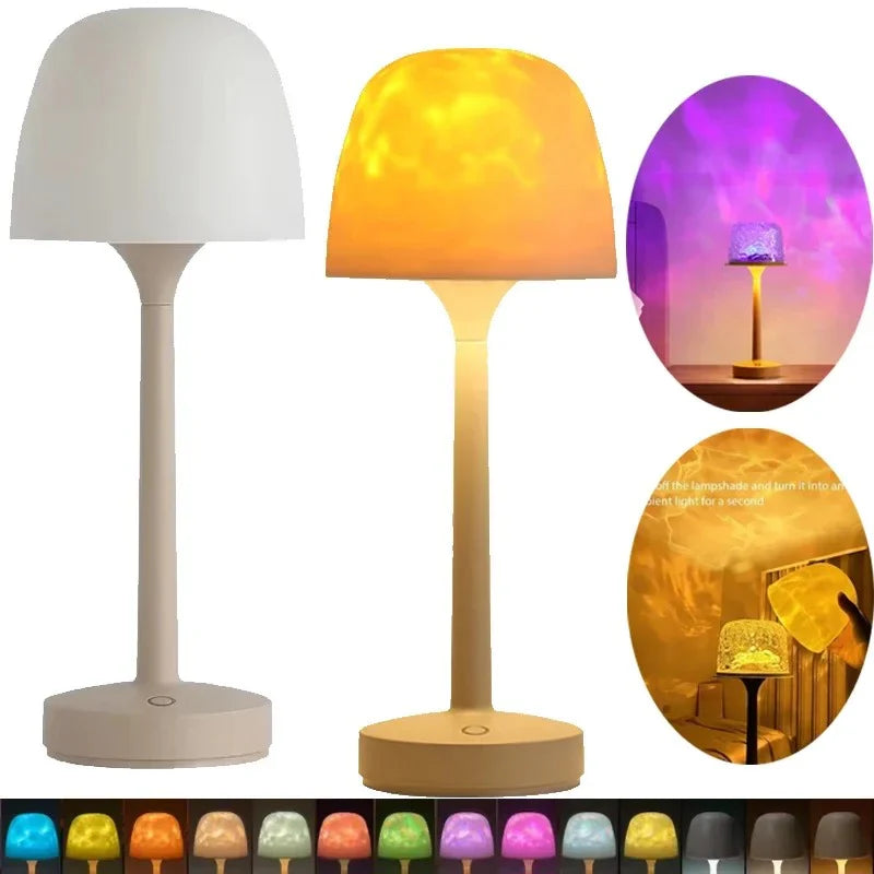 LED Tischlampe mit Fernbedienung – Farbwechsel, dimmbar & dekorative Stimmungsbeleuchtung
