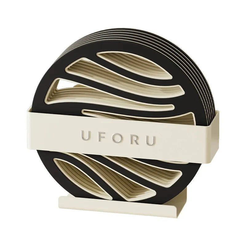 Elegantes Tischuntersetzer-Set mit Halter – Hitzebeständig, rutschfest & stilvolles Design