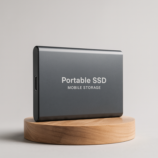 Tragbare SSD mit USB-C – Externe Hochgeschwindigkeitsfestplatte für PC, Mac & Konsole
