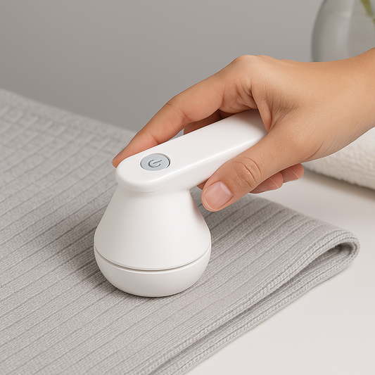 Elektrischer Fusselentferner – wiederaufladbar für Kleidung, Decken & Textilien