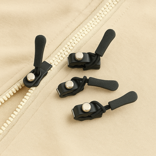 Reparaturset für Reißverschlüsse – 6-teiliges Clip-System für defekte Zipper