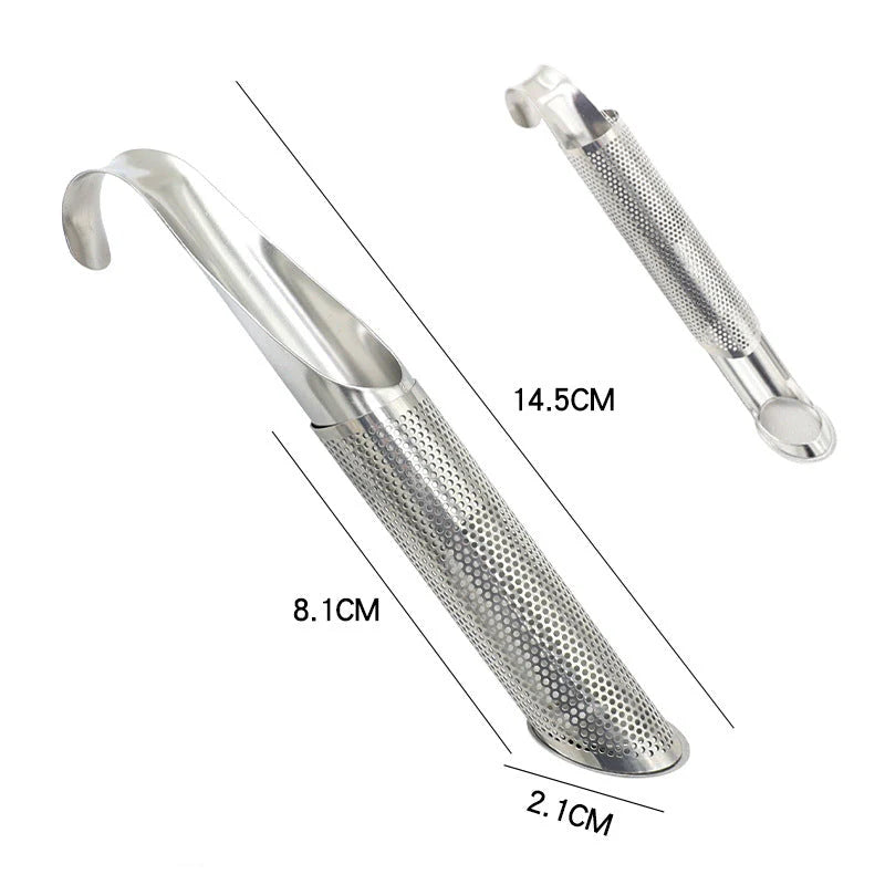 Edelstahl-Teefilter mit Griff – eleganter Teesieb für losen Tee, einfaches Befüllen & Reinigen