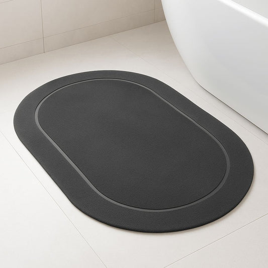 Rutschfeste Badezimmermatte – Wasserabsorbierend & Schnell trocknend