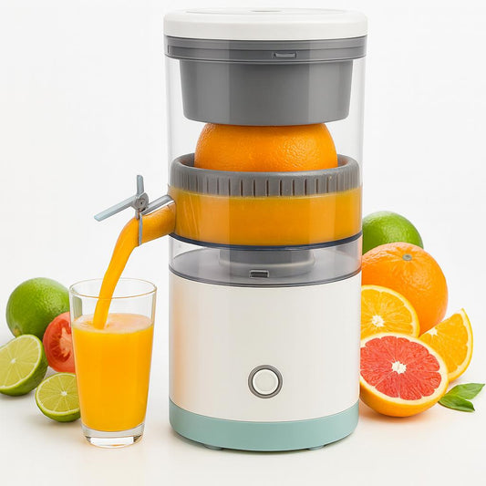 Elektrische Zitruspresse – automatischer Entsafter für Orangen, Zitronen & Grapefruits